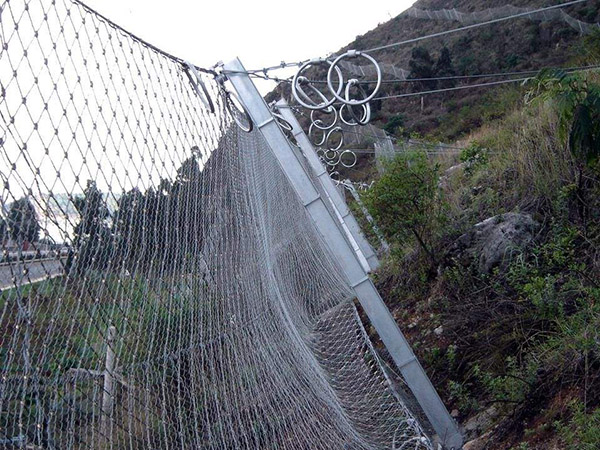 被動邊坡防護網圖片2